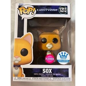 FUNKO POP - PIXAR'S LIGHTYEAR - SOX (FLOCKED) #1213 - FUNKO EXCLUSIVE! - Picture 1 of 7