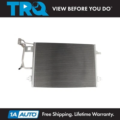 Condensador de aire acondicionado TRQ para Audi A6 Quattro 2000-2004 Allroad Quattro 2001-2005 Foto 1 de 4