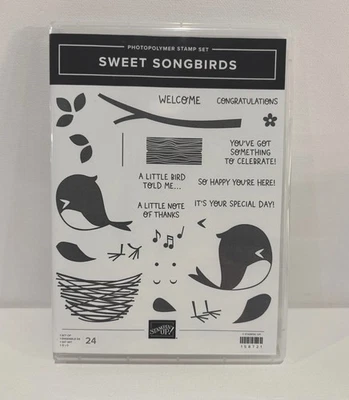 Juego de estampillas Stampin' Up Sweet Songbird ¡Nuevo retirado! Foto 1 de 2