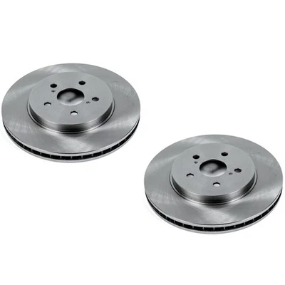 SET-P15JBR1152-2 Powerstop 2-Wheel Set Brake Discs Front for Lexus RX350 RX400h - Image 1 of 3