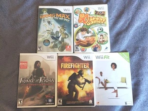 NINTENDO WII GAME (LOT 5) "READ" PRINCE OF PERSIA/SAM & MAX ETC TESTED 4-CIB - Picture 1 of 16