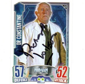 Doctor Who Trading Card Panini Alien Attax #133 Signed by RICHARD WILSON - Picture 1 of 1