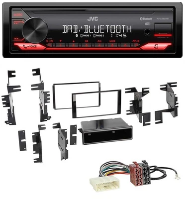 JVC Bluetooth USB DAB MP3 Autoradio für Nissan Navara NV NV200 (ab 12) - Bild 1 von 4