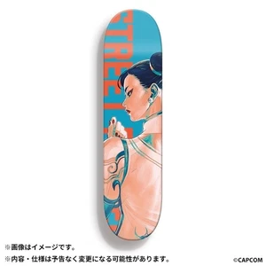[Capcom] Street Fighter 6 Chun-Li Skateboard Deck von JP NEU - Bild 1 von 4