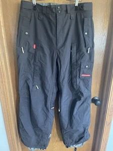 Foursquare Snowboardhose Herren Large schwarz Ski & Snowboard Oberbekleidung Hose - Bild 1 von 9