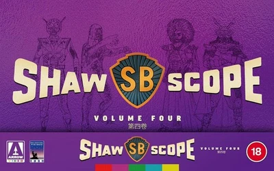 [PREORDER 08.12.25] Arrow Video SHAWSCOPE VOL. 4 Blu-ray Limited Edition
