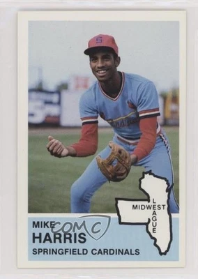 1982 Fritsch Midwest League Stars of Tomorrow Mike Harris #283 - Image 1 of 2