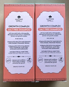 Champú sin sal Nature Spell Growth Complex 2 x 300 ml - Imagen 1 de 4