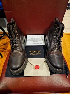 thursday boots men 11.5 Challenger Black Label Whiskey Predator - Picture 1 of 12