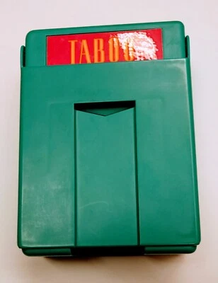 Taboo Replacement Pieces/Parts - Teal Card Holder Vintage 1991 WORKS - Image 1 of 2