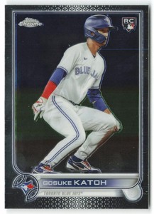 2022 Topps Chrome Update Gosuke Katoh  Rookie Toronto Blue Jays USC42