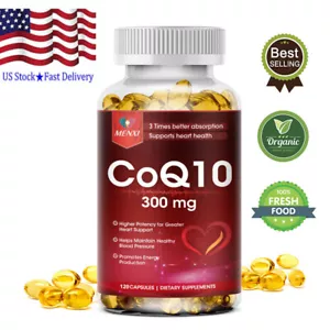 Coenzyme Q-10 Antioxidant,Heart Health Support,Increase Energy&Stamina 300mg US - Picture 1 of 11