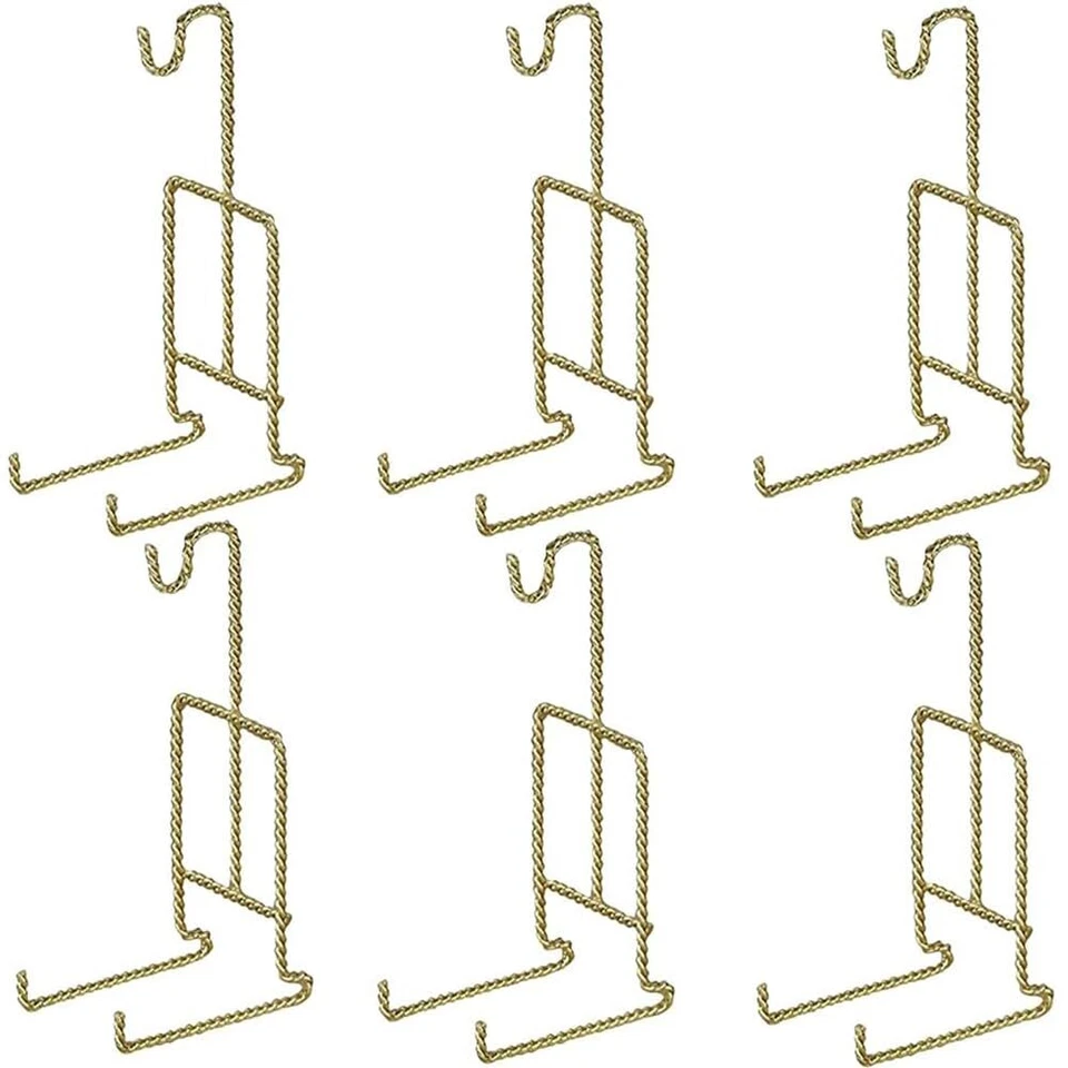 HOHIYA Tea Cup Teacups and Saucer Display Easel Stand Holder Coffee Twist Wire 4