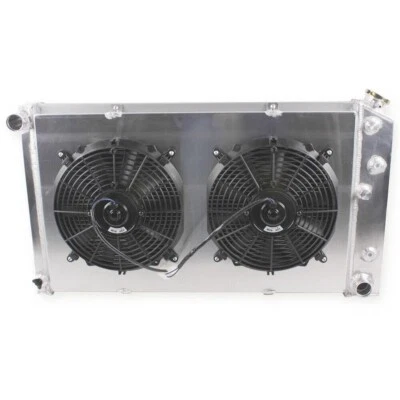 Ventilador de cubierta de radiador de 4 filas para Oldsmobile Toronado 1980-85/1971-75 Vista Cruiser Foto 1 de 4