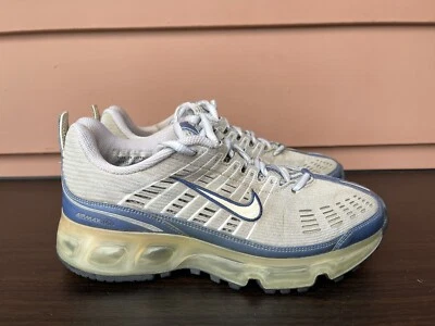 RARE Nike Air Max 360 Women US 7 White Metallic Silver Sneakers 310909-011 D7 - Image 1 of 4