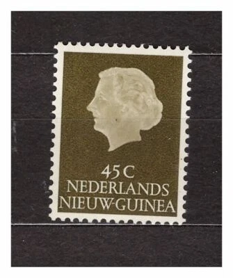 NIEDERLANDE NEUGUINEA 1954 POSTFRISCH Königin Juliana 45c 37204A