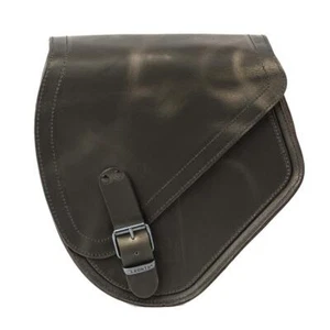 Left Swingarm Bag Ledrie Brown D2-2032 - Picture 1 of 6
