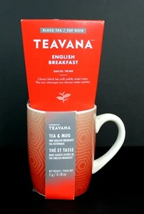 Starbucks Teavana Tea and Cup Set 10oz Mug Christmas Holiday Set 2019 NEW - Picture 1 of 5