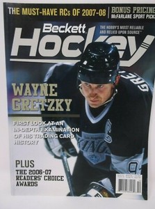 Beckett Hockey October 2007 Vol 18 No 10 Issue 199 WAYNE GRETZKY