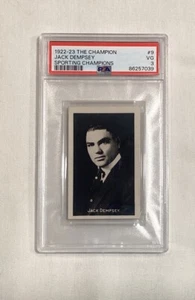 JACK DEMPSEY RC 1922 THE CHAMPION SPORTING CHAMPIONS ROOKIE CARD #9 PSA 3 - Picture 1 of 2