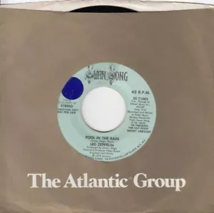 Led Zeppelin – Fool In The Rain / Fool In The Rain 7" Promotional 45 - Picture 1 of 24