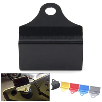 Soporte de montaje de termómetro voltímetro medidor de temperatura del agua CNC para motocicleta Foto 1 de 4