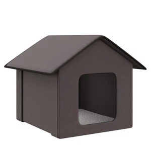 Heated Cat Houses for Outdoor and Indoor, Portable Kitty Shelter, Waterproof - Picture 1 of 9