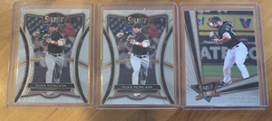 2020 Select YOAN MONCADA #214 Diamond Level x2 + Select Stars Insert White Sox - Picture 1 of 2