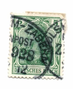 Germany 1905-11 "DEUTSCHES REICH" 5pfg SC: 82 Lightly Hinged Stamp - Picture 1 of 1