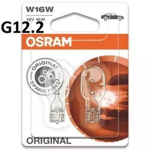 2 x Osram Original 921 12V W16W 955 T16 Wedge Brake Reverse Indicator Car Bulbs - Picture 1 of 3