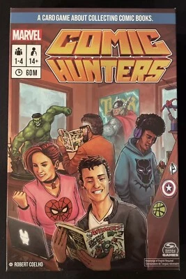 Marvel Comic Hunters Board Game BRAND NEW Sought After Game In ENGLISH In Stock - Image 1 of 2