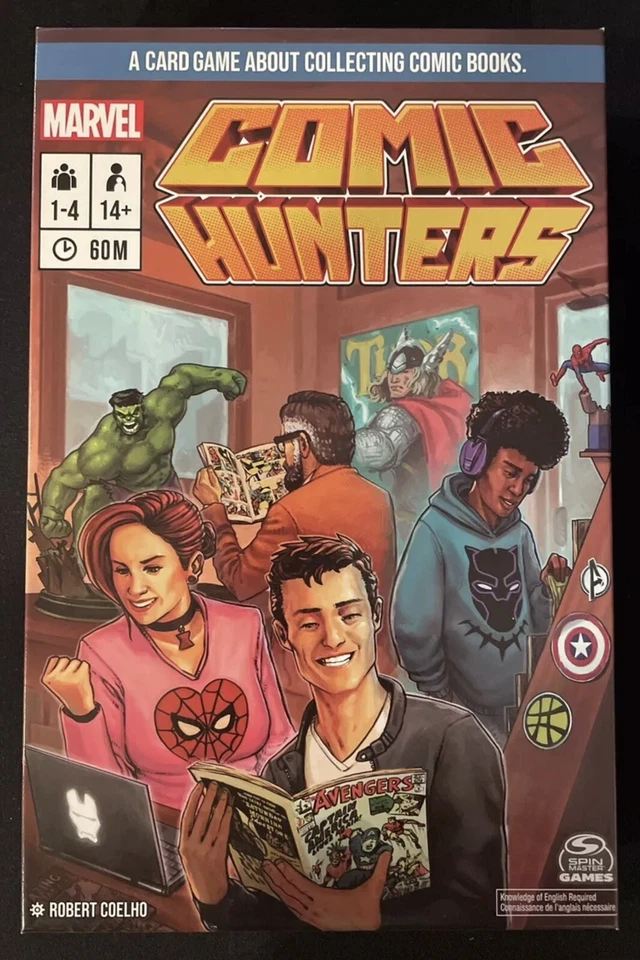 Marvel Comic Hunters Board Game BRAND NEW Sought After Game In ENGLISH In Stock - Image 1 of 2