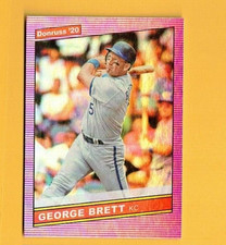 GEORGE BRETT 2020 DONRUSS PINK HOLO #229  Royals