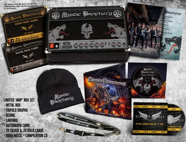 MYSTIC PROPHECY - METAL DIVISION (BOXSET)  2 CD NEU - Bild 1 von 1