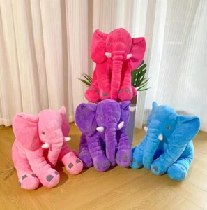 Huggable Plush Jungle Elephants Teddy Anxiety Autism Stress Relief Special Needs - Picture 1 of 15