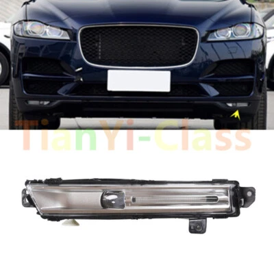 Luz de circulación diurna LED delantera izquierda para Jaguar F-Pace 2015-2019 E-Pace 2018-19 Foto 1 de 4