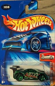 Hot Wheels 2004 - First Editions - Tooned Toyota MR2 (Green) w/Green PR5 Sp