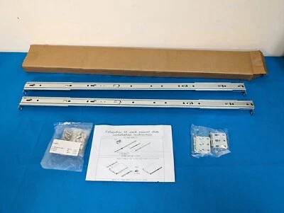 ReadyNAS 1100 Rack Mount Server Shelf Shelves Rails Columbus 1U Rack Mount Slide - Image 1 of 4