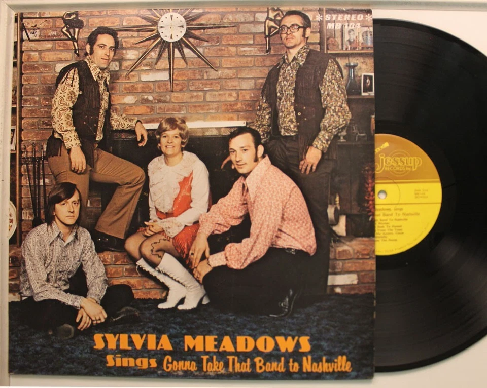 Sylvia Meadows LP Chante Gonna Take That Band À Nashville Sur Jessup - NM / VG++ - Photo 1/1