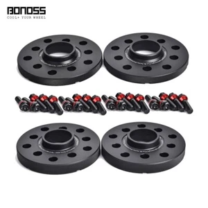 BONOSS 4 15mm+20mm Wheel Spacers for Alfa Romeo Giulia 2017+ W. Grade 12.9 Bolts - Picture 1 of 12