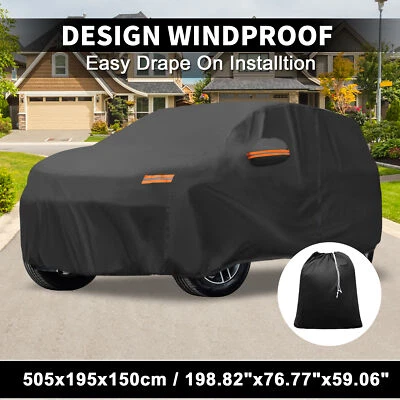 Car Cover W/ Left Side Door Zipper 210D-PU for Subaru Ascent - Image 1 of 4