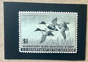 U.S. #RW12 VF O.G. Catalog $45.00 - Picture 1 of 2