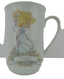 Enesco Precious Moments Personalized Mug for Peggy w/Box - Picture 1 of 6