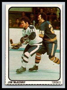 1974-75 LIPTON SOUP HOCKEY # 23 JIM McKENNY 22563 - Picture 1 of 2
