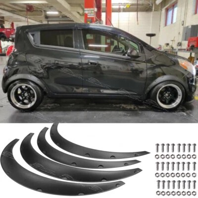 Guardabarros flexible para Chevrolet Sonic 90 mm carrocería ancha arcos de rueda guardabarros Foto 1 de 4