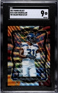 2017 Panini Select Kam Chancellor #141 Tri-Color Prizm 5/149 Seattle Seahawks - Bild 1 von 2