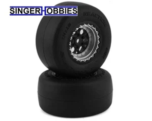 Pro Line 10218-10 Losi 1/16 Mini Drag Reaction Rear Pre-Mounted MTD Tires 8mm HH - Picture 1 of 2