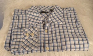 STRUCTURE MENS LONG SLEEVE SHIRT SIZE XL 100% COTTON - Picture 1 of 4