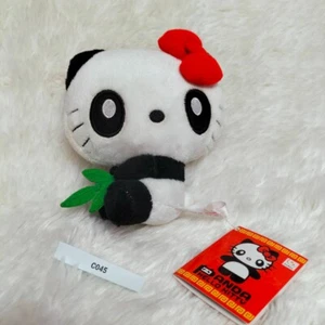 Hello Kitty C045 Panda Sanrio Furyu 2008 Plush 6" TAG Stuffed Toy Doll Japan - Picture 1 of 7