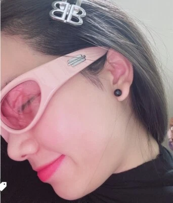 Gentle Monster x Jennie Jentle Salon Cheveux De Nini P7 Rosa Rosa - Imagem 1 de 4